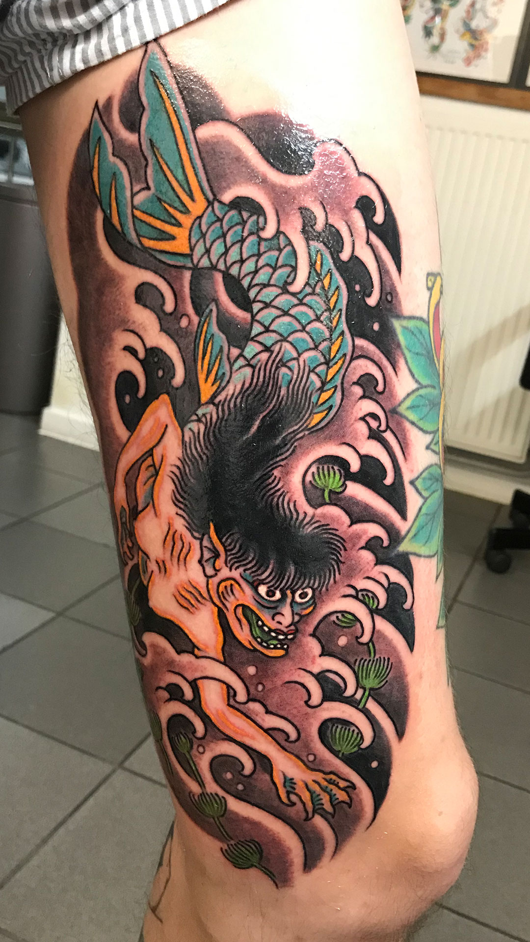 Red-Kirin-Tattoo-Piercing-Boutique---yokai-Ariel-Perez-tatuador