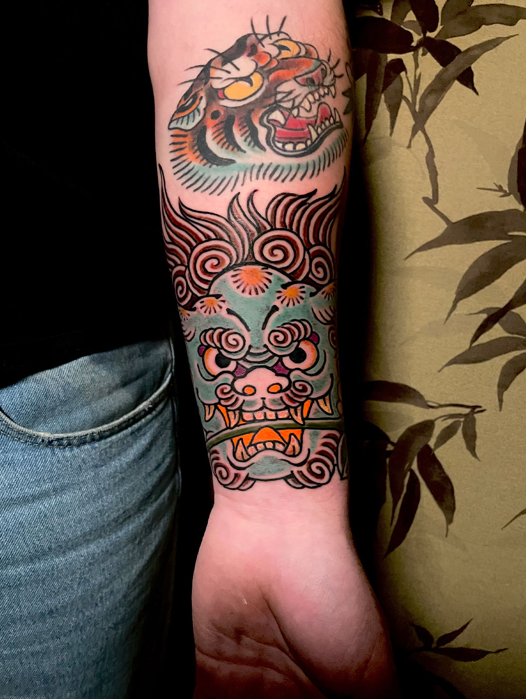 Red-Kirin-Tattoo-Piercing-Boutique-tattoo-tatuaje-oni-tradicional-japones-Ariel-tatuador
